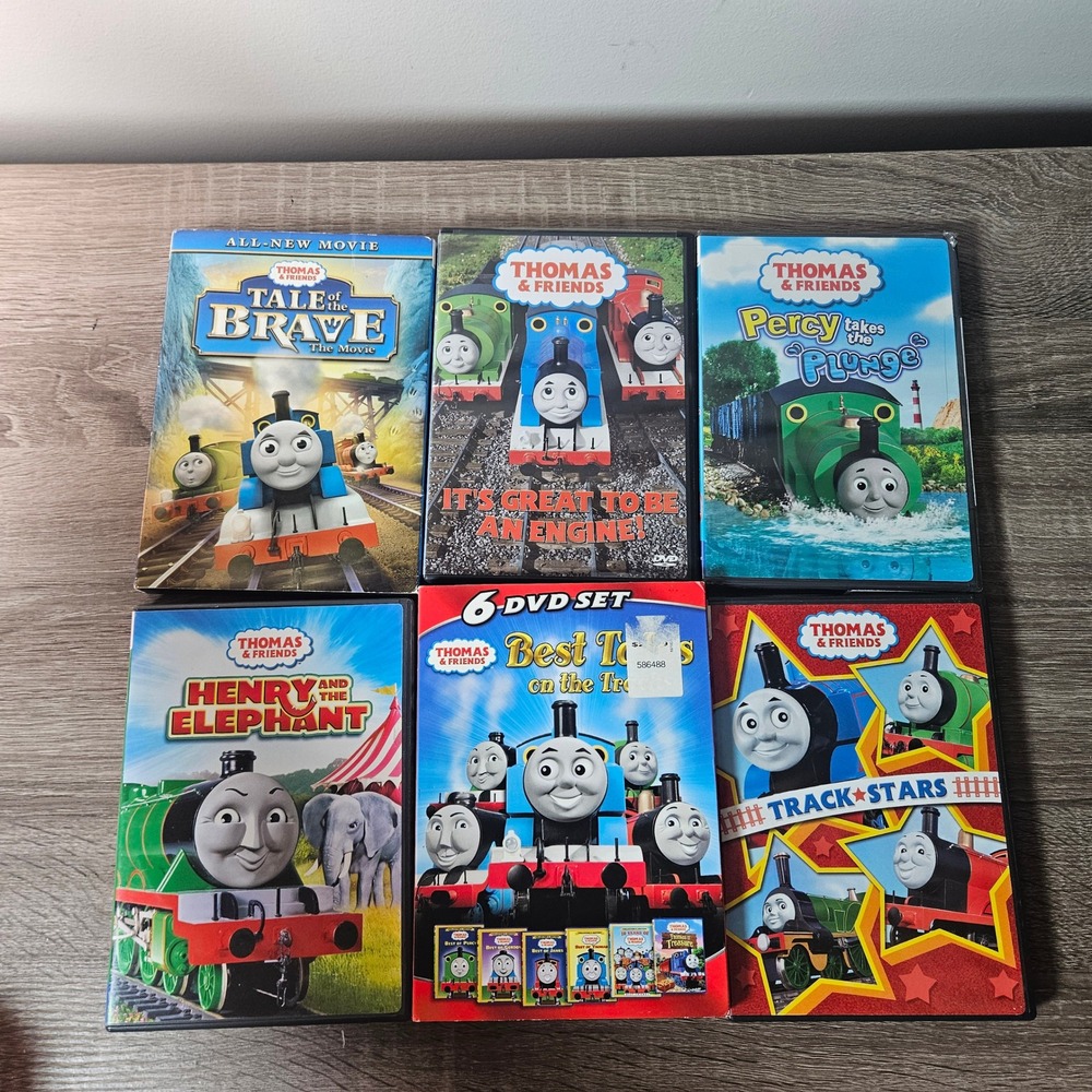 Thomas & Friends DVD Lot 11 Discs Tale of the Brave 1 Sealed